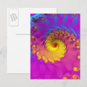 Carte Postale Julia Fractal 2 (Devant / Derrière)