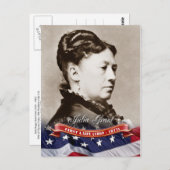 Carte Postale Julia Grant, Première Dame des Etats-Unis (Devant / Derrière)