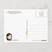 Carte Postale Julia Grant, Première Dame des Etats-Unis (Dos)