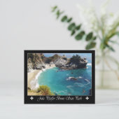 Carte Postale Julia Pfeiffer Burns State Park, Californie (Debout devant)