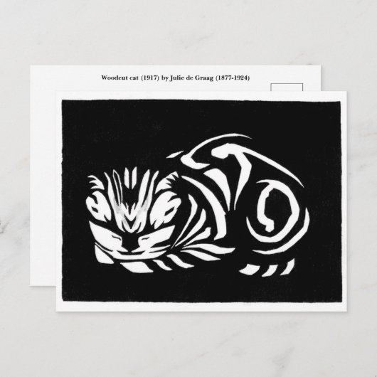 Carte Postale Julie de Graag (Devant / Derrière)