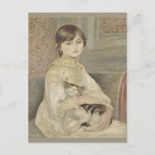 Carte Postale Julie Manet par Pierre-Auguste Renoir