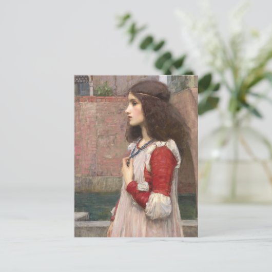 Carte Postale Juliet par John William Waterhouse, Art (Debout devant)