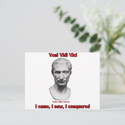 Carte Postale Julius Caesar (Debout devant)