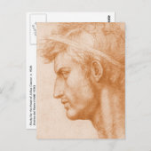 Carte Postale Julius Caesar par Andrea del Sarto (Devant / Derrière)