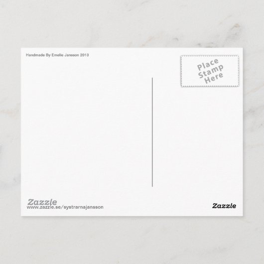 Carte Postale Julkort (Dos)