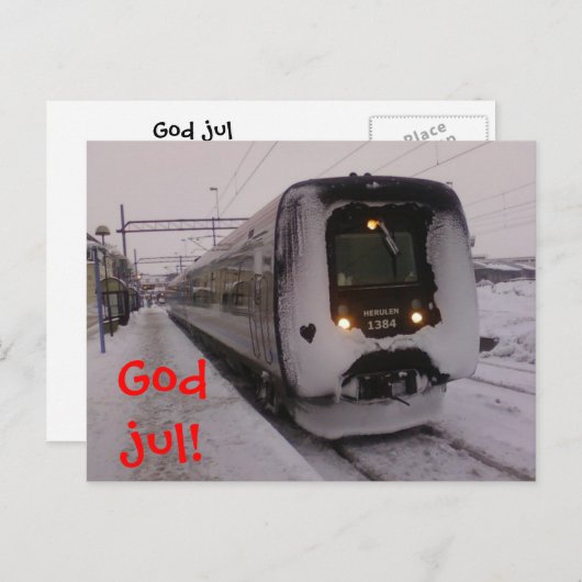 Carte Postale julkort Y2 (Devant / Derrière)