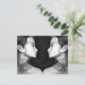 Carte Postale jumeau (Debout devant)