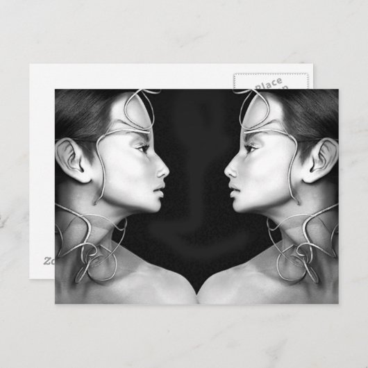 Carte Postale jumeau (Devant / Derrière)