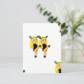 Carte Postale jumeaux émoji (Debout devant)