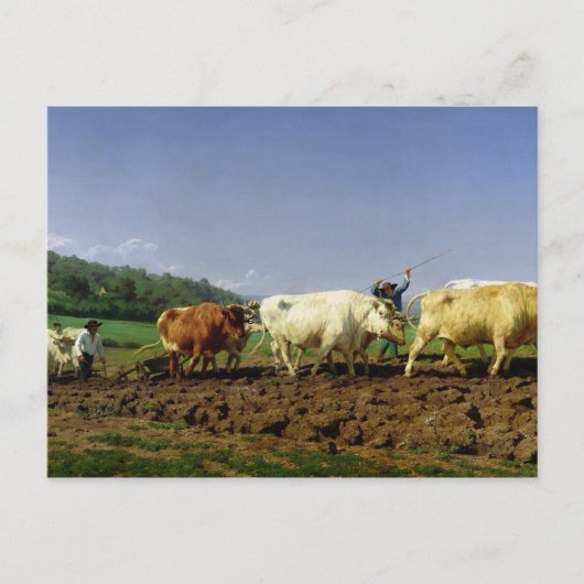 Carte Postale Jumelage à Nivernais, 1849 (Devant)