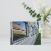 Carte Postale jumelle de grange réflexion (Debout devant)