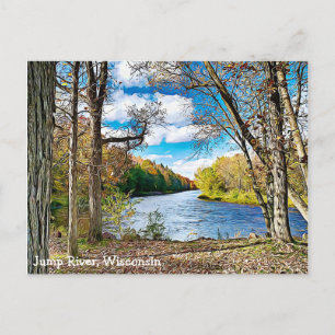 Carte postale Jump River, Wisconsin Pittoresque Vi