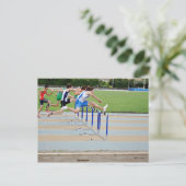 CARTE POSTALE JUMPS D'ATHLÉTIQUE (Debout devant)