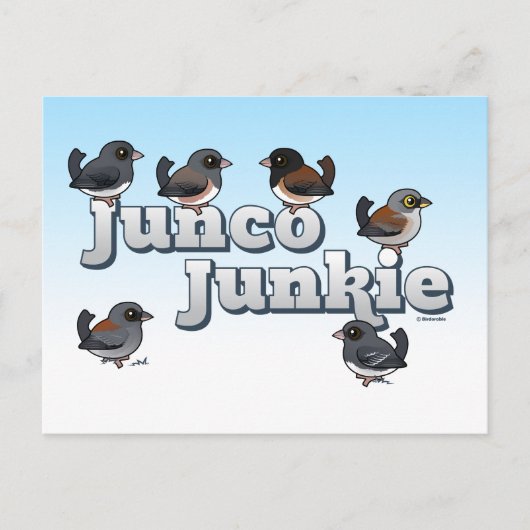 Carte Postale Junco Junkie (Devant)