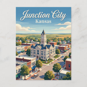 Carte Postale Junction City, Kansas