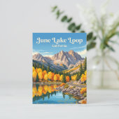 Carte Postale June Lake Loop États-Unis (Debout devant)