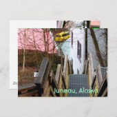 Carte Postale Juneau (Alaska) (Devant / Derrière)