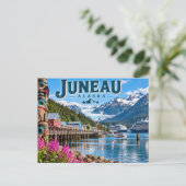 Carte Postale Juneau Alaska (Debout devant)