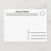 Carte Postale Juneau, Alaska 1 (Dos)