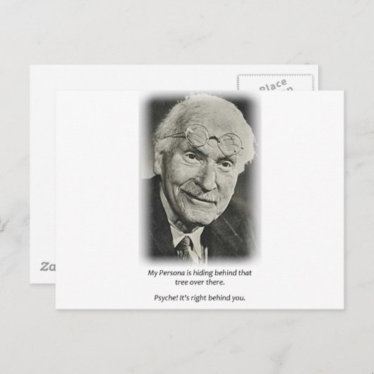 Carte Postale Jung Persona Tee (Devant / Derrière)