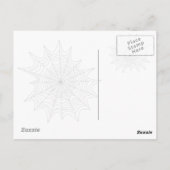 Carte Postale junger träumender Wolf Postkarte (Dos)