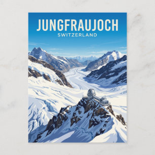 Carte Postale Jungfraujoch Suisse