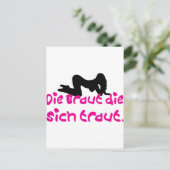 Carte Postale junggesellenabschied / hochzeit (Debout devant)