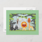 Carte Postale Jungle (Devant / Derrière)