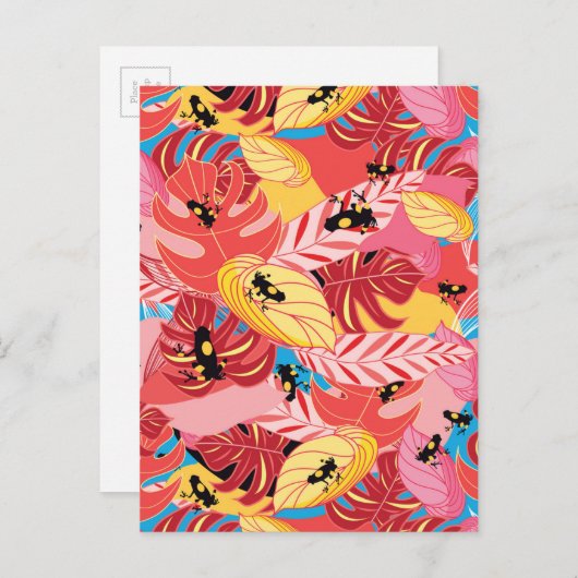 Carte Postale Jungle (Devant / Derrière)