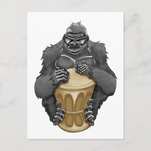 Carte Postale Jungle Beat (Devant)