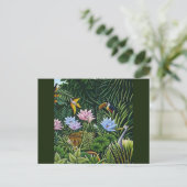 Carte Postale Jungle Folk Art de Rousseau (Debout devant)