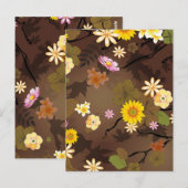 Carte Postale Jungle imaginaire 3 (Devant / Derrière)