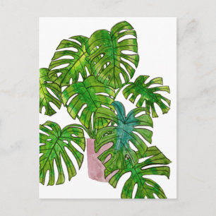 Carte Postale Jungle pointillée I