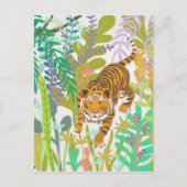 Carte Postale Jungle Roar - Tigre (Devant)