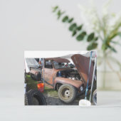 Carte Postale Junker À Tent (Debout devant)