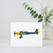 Carte Postale Junkers JU-87 Stuka (Debout devant)