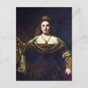 Carte Postale Juno par Rembrandt Harmenszoon van Rijn