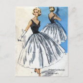 Carte Postale Jupe blanche (Devant)