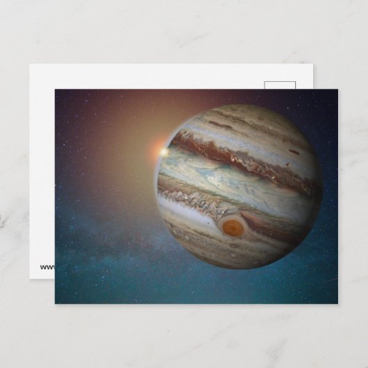 Carte Postale Jupiter (Devant / Derrière)
