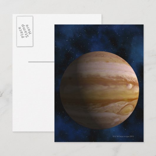 Carte Postale Jupiter (Devant / Derrière)