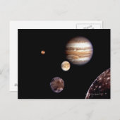 Carte Postale Jupiter and its Moons (Devant / Derrière)