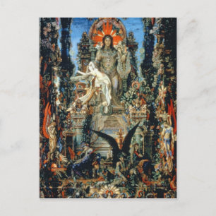 Carte Postale Jupiter and Semele, 1894-95 (oil on canvas)