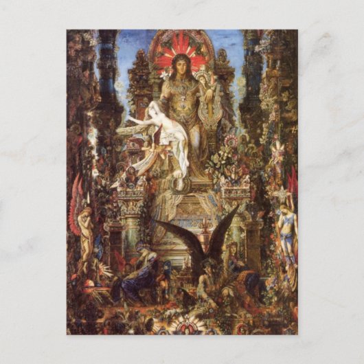 Carte Postale Jupiter et Semele (Devant)