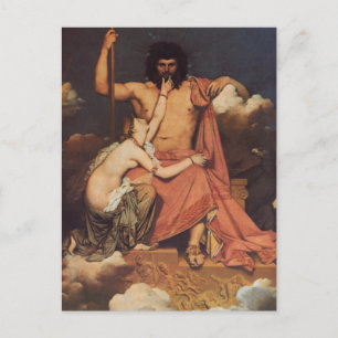 Carte Postale Jupiter et Thetis