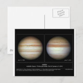 Carte Postale Jupiter Imprimer le 7 juin 2010 (Devant / Derrière)