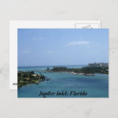 Carte Postale Jupiter Inlet (Devant / Derrière)