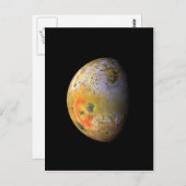 Carte Postale Jupiter moon Lo NASA (Devant / Derrière)