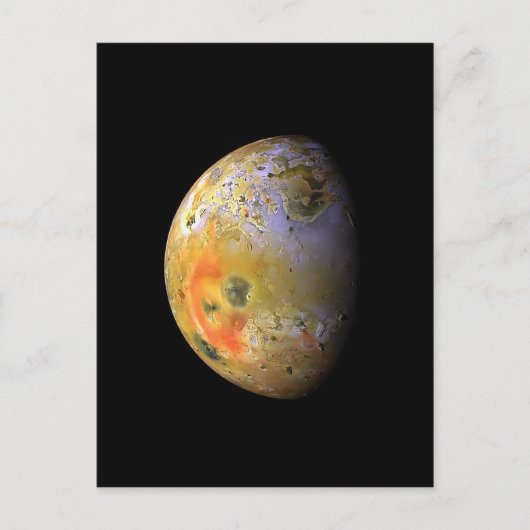 Carte Postale Jupiter moon Lo NASA (Devant)