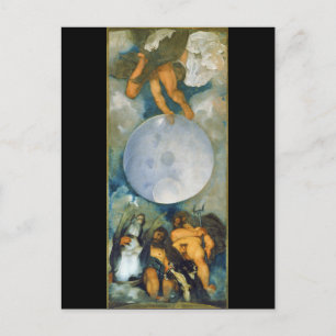 Carte Postale Jupiter Neptune et Pluto par Caravaggio en 1597